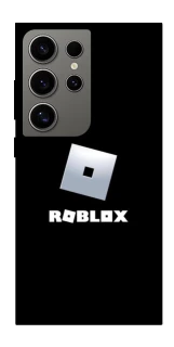 Чехол на Samsung Galaxy S24 Ultra Roblox logo black фото 1 из 1
