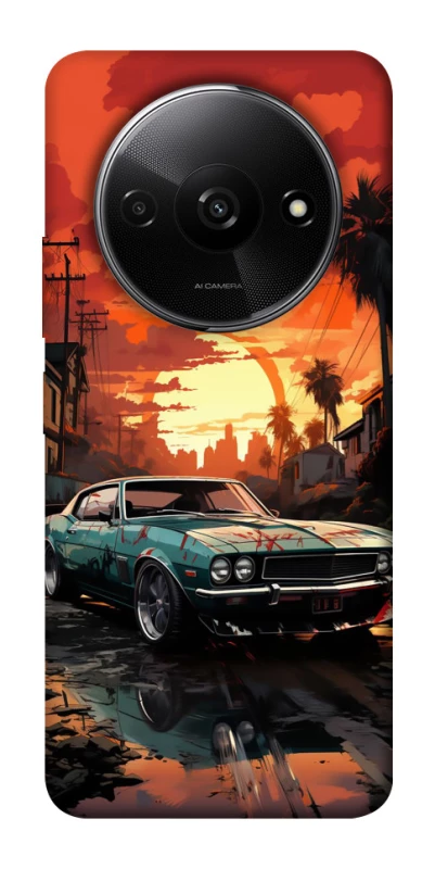 Чохол на Xiaomi Redmi A3 Car at sunset фото 1 з 1