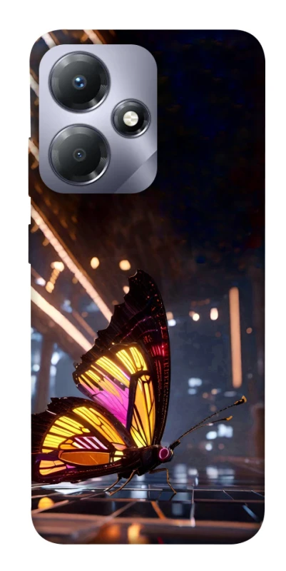 Чохол на Infinix Hot 30i Cyber butterfly фото 1 з 1