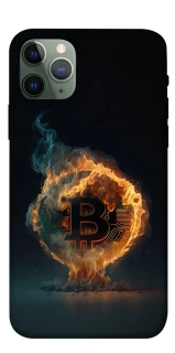 Чохол на Apple iPhone 11 Pro (5.8") Fire Bitcoin фото 1 з 1