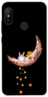 Чехол на Xiaomi Mi A2 Lite / Xiaomi Redmi 6 Pro Moon rabbit фото 1 из 1