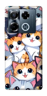 Чехол на Infinix Note 40 Pro 4G Cute Cat v2 фото 1 из 1