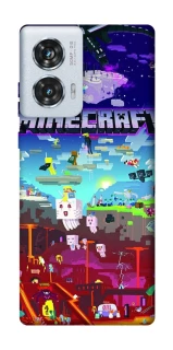 Чехол на Motorola Edge 50 Fusion Minecraft world фото 1 из 1