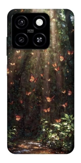 Чехол на ZTE Blade A55 4G butterfly фото 1 из 1