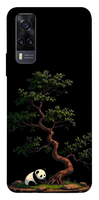 Чехол на Vivo Y31 Panda and tree фото 1 из 1