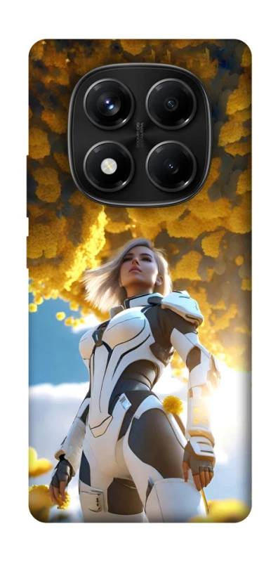 Чохол на Xiaomi Redmi Note 14 Pro 4G Cyber space girl ver.3 фото 1 з 1