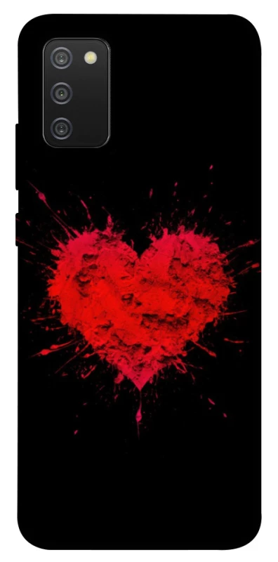 Чохол на Samsung Galaxy A02s Splash heart фото 1 з 1