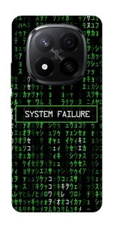 Чехол на Xiaomi Redmi Note 14 Pro+ 5G Matrix system failure фото 1 Чехол на Xiaomi Redmi Note 14 Pro+ 5G Matrix system failure фото 1 из 1