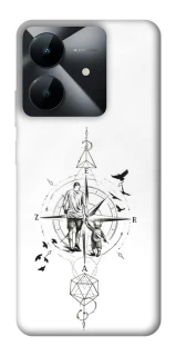 Чехол на Realme Note 60x Tattoo ver.9 фото 1 из 1