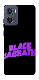 Чехол на Motorola Moto E15 Black Sabbath logo ver.1 фото 1 из 1