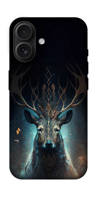 Чехол на Apple iPhone 16 Скандинавский олень v2 фото 1 из 1
