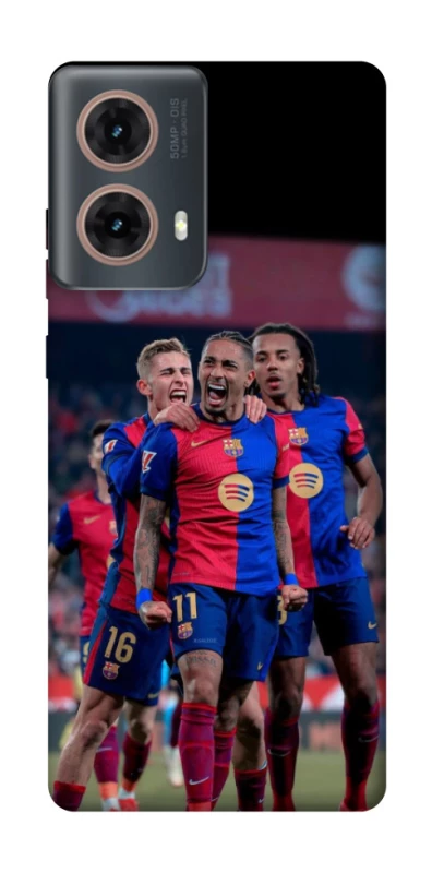 Чохол на Motorola Moto G85 FC Barcelona team фото 1 з 1