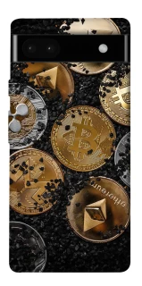 Чехол на Google Pixel 6a Many coins v2 фото 1 из 1