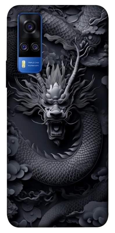 Чохол на Vivo Y51a black dragon фото 1 з 1
