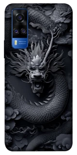 Чехол на Vivo Y51a black dragon фото 1 из 1