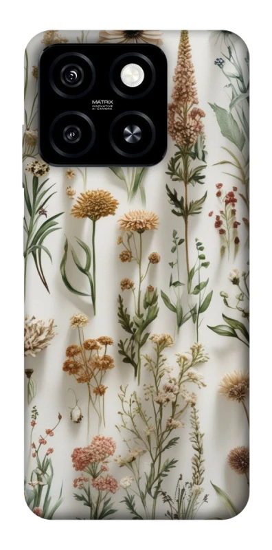 Чохол на ZTE Blade A55 4G Floral design ver.2 фото 1 з 1