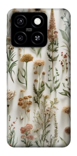Чехол на ZTE Blade A55 4G Floral design ver.2 фото 1 из 1