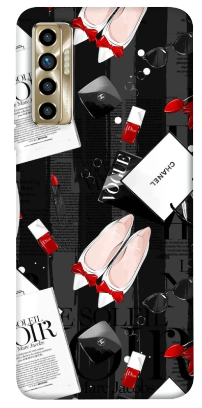 Чехол на TECNO Camon 17P Fashion collage ver.4 фото 1 из 1