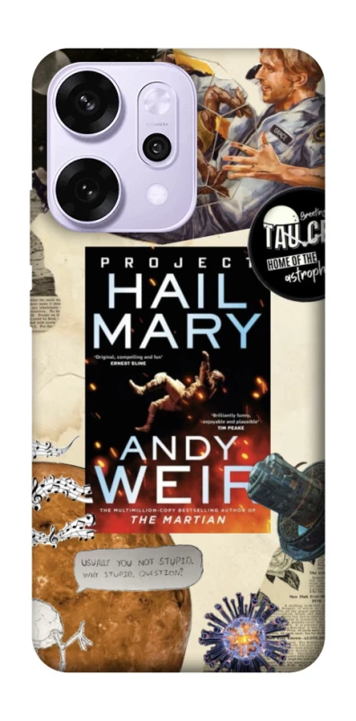 Чохол на Oppo Reno 14 Pro Project Hail Mary ver.2 фото 1 з 1