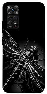 Чехол на Xiaomi Redmi Note 11 (Global) / Note 11S Black dragonfly фото 1 из 1