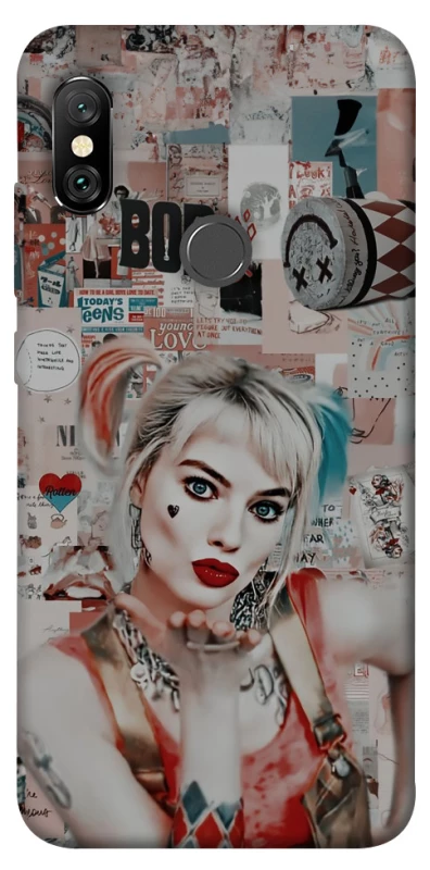 Чехол на Xiaomi Redmi Note 6 Pro Harley Queen v2 фото 1 из 1