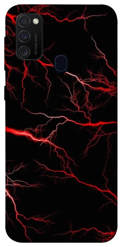 Чохол на Samsung Galaxy M30s / M21 Червона молнія фото 1 з 1