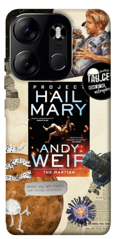 Чохол на Tecno Spark Go 2023 Project Hail Mary ver.2 фото 1 з 1