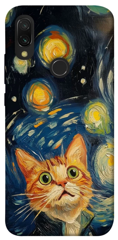 Чохол на Xiaomi Redmi 7 paint cat фото 1 з 1