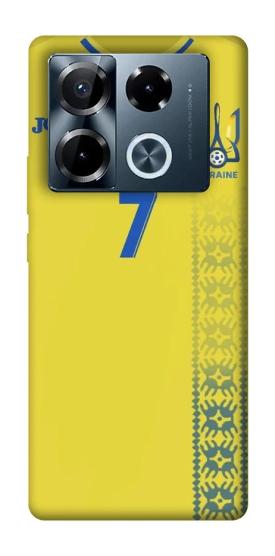 Чохол на Infinix Note 40 Pro 4G UA-Football ver.3 фото 1 з 1