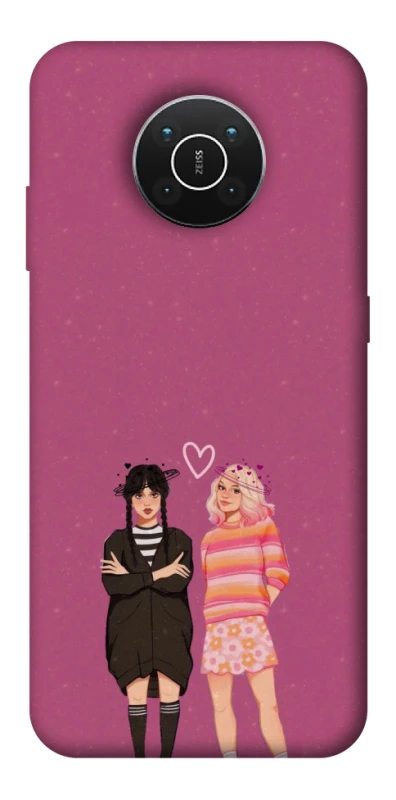 Чохол на Nokia X10 / X20 Raven & Rainbow Wednesday фото 1 з 1