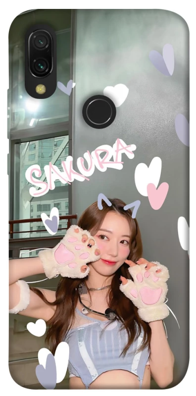 Чехол на Xiaomi Redmi 7 Sakura - LE SSERAFIM фото 1 из 1