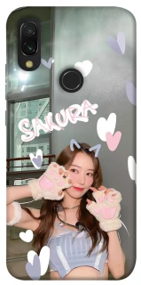 Чехол на Xiaomi Redmi 7 Sakura - LE SSERAFIM фото 1 из 1