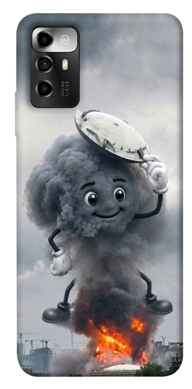 Чохол на ZTE Blade A72 Moscow never sleeps ver.3 фото 1 з 1
