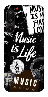 Чехол на Samsung Galaxy M16 5G Music is Life фото 1 из 1