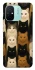 Чохол на Xiaomi Redmi 12C / Poco C55 Colorful Cat Collage фото 1 з 1