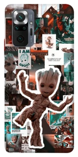 Чехол на Xiaomi Redmi Note 10 Pro Mini Groot v2 фото 1 из 1