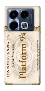 Чехол на Infinix Note 40 4G Ticket 9-3/4 фото 1 из 1