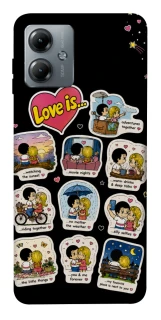 Чехол на Motorola Moto G14 Love is ver.4 фото 1 из 1