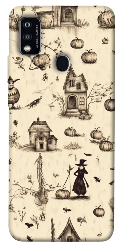 Чохол на ZTE Blade A51 Halloween aesthetic ver.1 фото 1 з 1