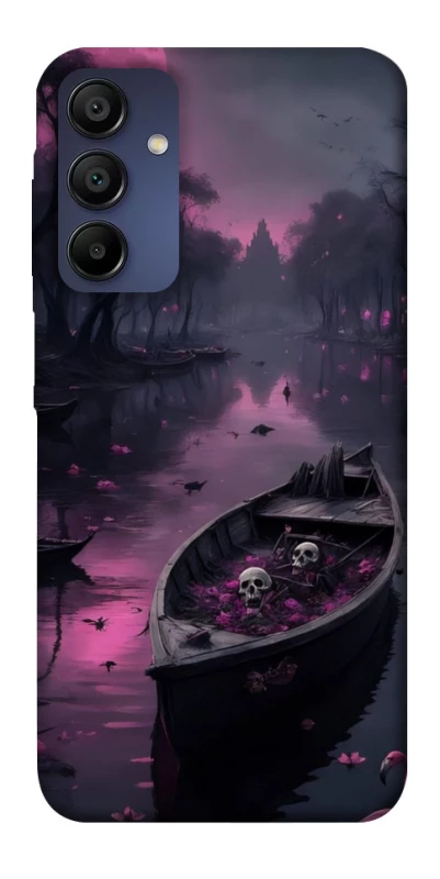 Чохол на Samsung Galaxy A15 4G/5G Boat and flamingo фото 1 з 1