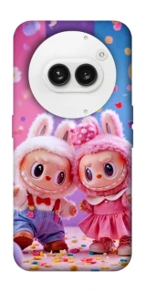 Чохол на Nothing Phone (2a) Labubu twins ver.3 фото 1 з 1