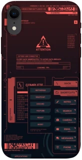 Чохол на Apple iPhone XR (6.1") Attention фото 1 з 1