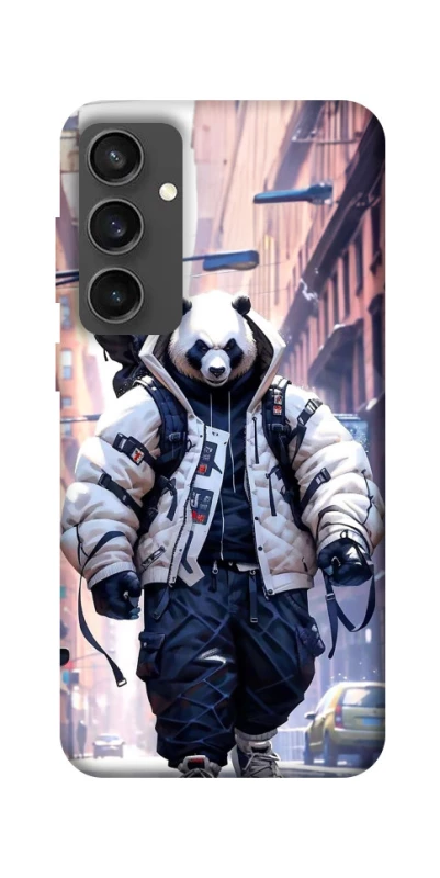 Чохол на Samsung Galaxy S24 FE Панда кур'єр фото 1 з 1