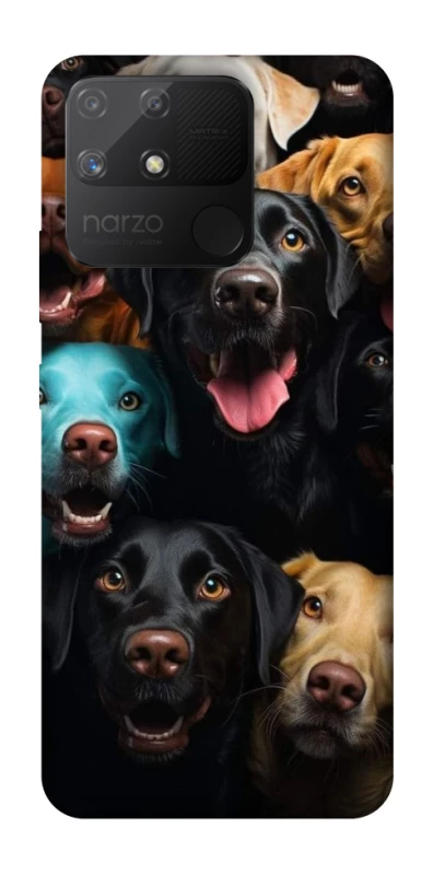 Чехол на Realme Narzo 50A Собаки фото 1 из 1
