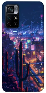 Чохол на Xiaomi Poco M4 Pro 5G Night city фото 1 з 1