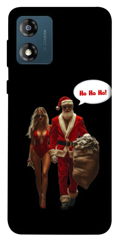 Чохол на Motorola Moto E13 Bad Santa фото 1 з 1