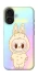Чехол на Apple iPhone 16 Fluffy Rainbow Labubu фото 1 из 1