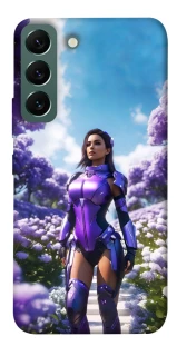 Чехол на Samsung Galaxy S22 Cyber space girl ver.4 фото 1 из 1