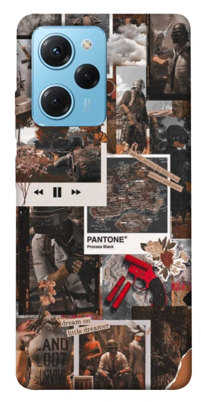 Чохол на Xiaomi Poco X5 Pro 5G PUBG Collage фото 1 з 1