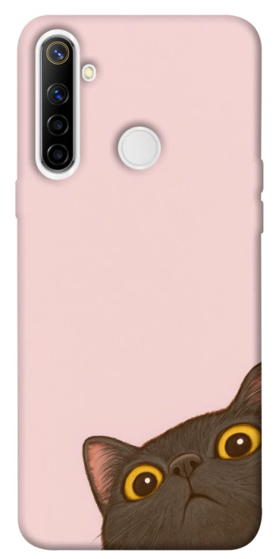 Чохол на Realme 6i Peeping cat фото 1 з 1